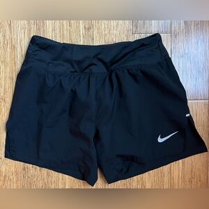 Nike  Womens Dri-Fit Lined Athletic Running Shorts Size XS Black